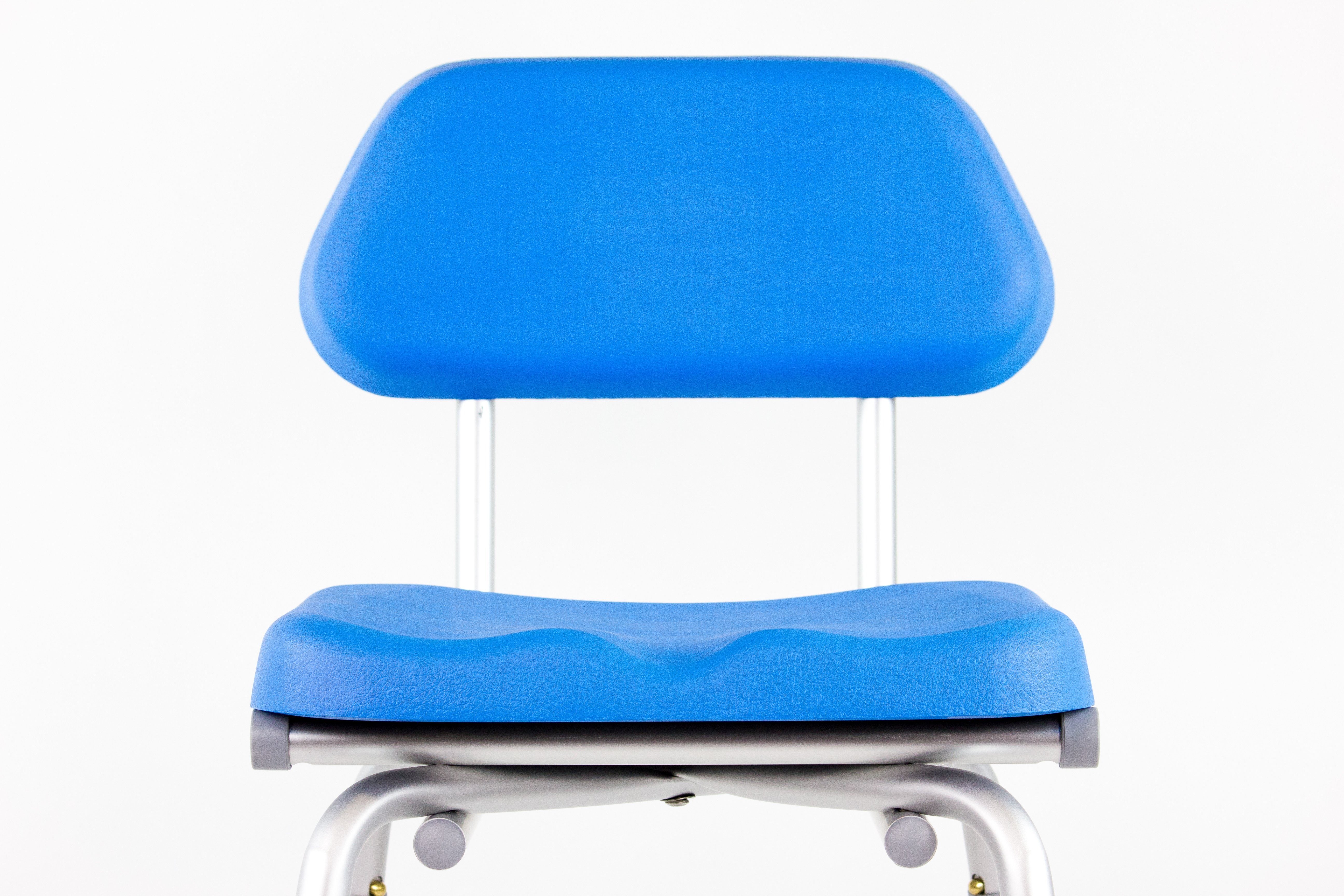 Platinum Health HIP CHAIR APEX - Adjustable Height & Angle Padded Shower Chair for Elderly & Disabled - Non-Slip Bath Seat for Safe Showering & Bathroom Use