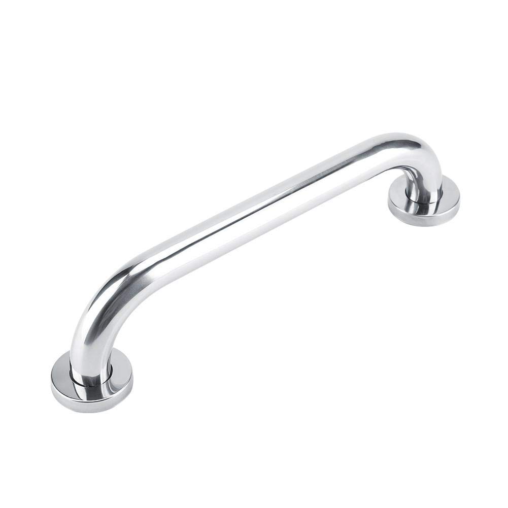 Stainless Steel Wall Mounted Towel Bar - 12 Inch Bathroom & Kitchen Towel Rack Holder with Grab Bar - Durable 30cm Towel Hanger for Showers, Bathrooms & Kitchens - Perfect for Small Spaces & Modern Home Decor