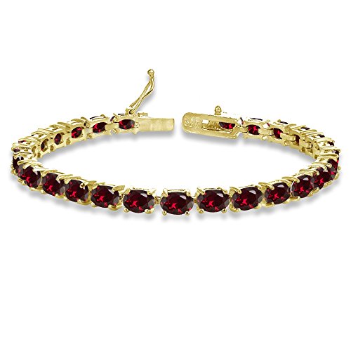 Synthetic Red Ruby - Yellow