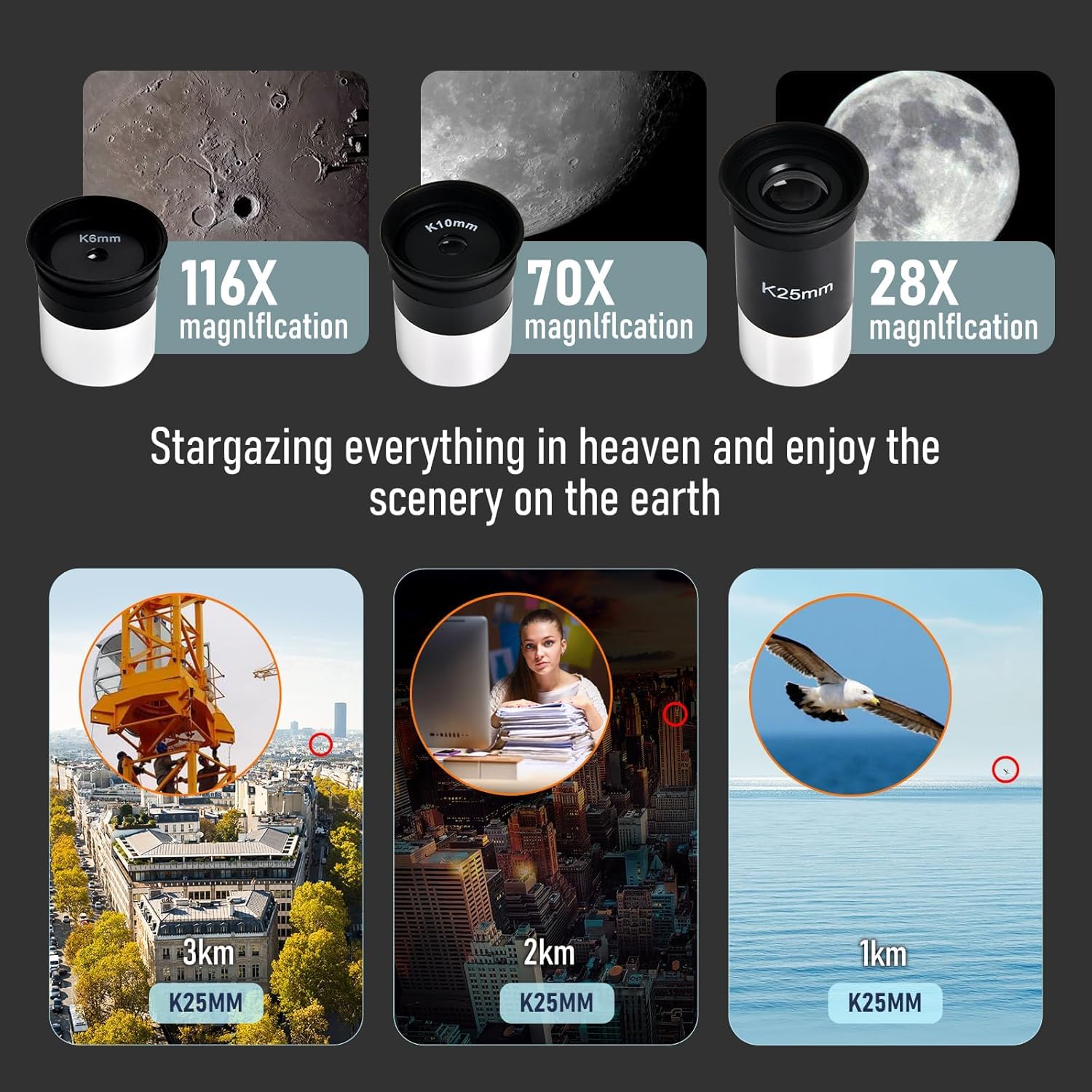 **91mm Aperture 700mm FL Telescope with StarFinding System - High-Powered Astronomy Telescope for Adults & Beginners | All Metal AZ Mount, Phone Adapter & Remote | Perfect for Stargazing, Astrophotography & Outdoor Exploration**