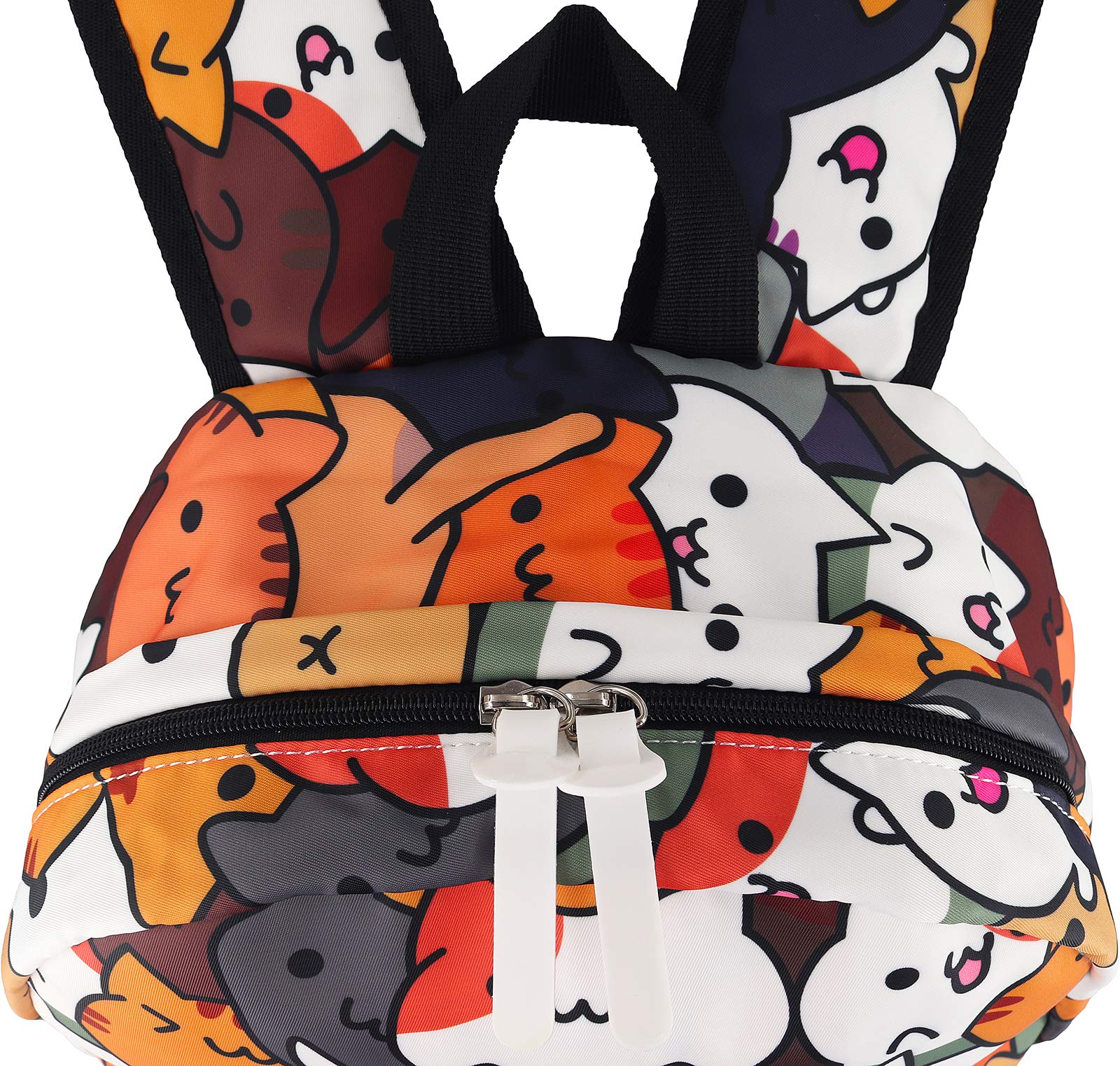 Roffatide Anime Light Up Backpack - Large Capacity Black Backpack for School, Travel & Cosplay | Perfect for Anime Fans & Gift Giving