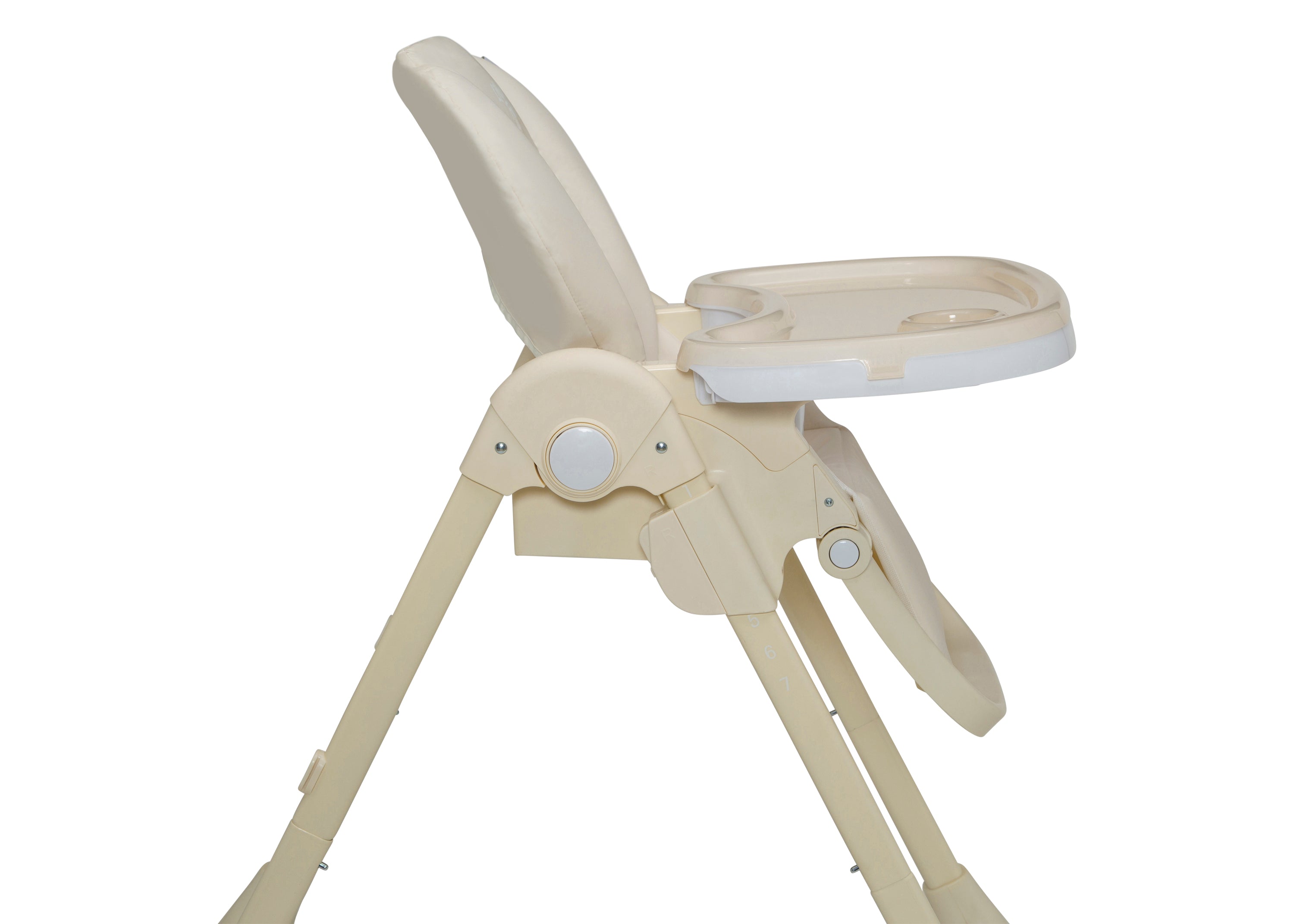 2 in 1 SlimFold High Chair for Babies & Toddlers - Portable, Space-Saving Baby Feeding Chair for Home, Travel & Restaurants