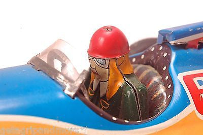 Vintage FRICTION SparKing Speed King 61 Mark YA Japanese Model Car - Collectible Antique Toy in Good Condition - Perfect for Display, Collection, and Retro Car Enthusiasts