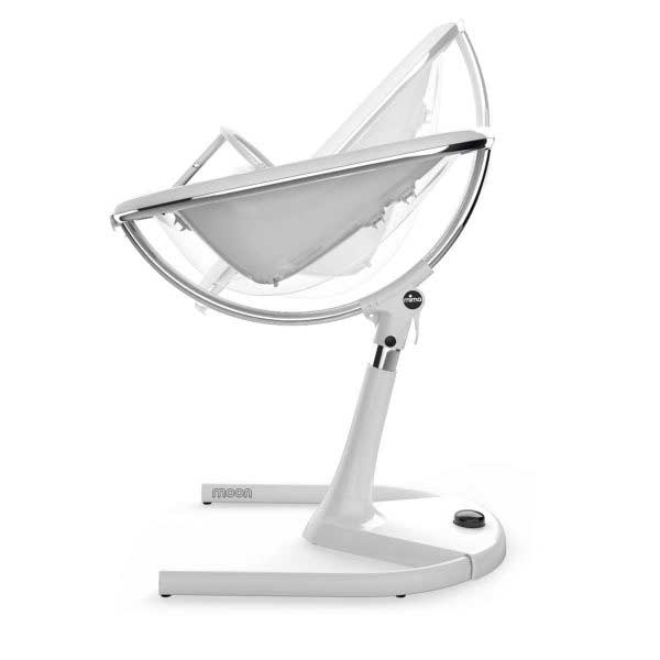 Mima Moon 2G Baby High Chair with Adjustable Height & White Base - Perfect for Dining, Feeding & Playtime at Home