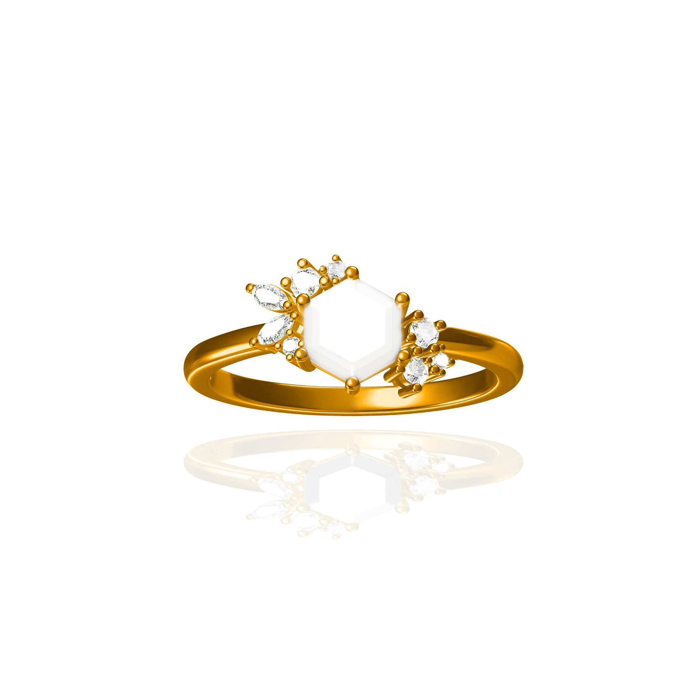 Elegant Breastmilk Keepsake Ring for Moms - Memorial Jewelry to Preserve Precious Memories | Perfect Gift for New Mothers & Breastfeeding Moms