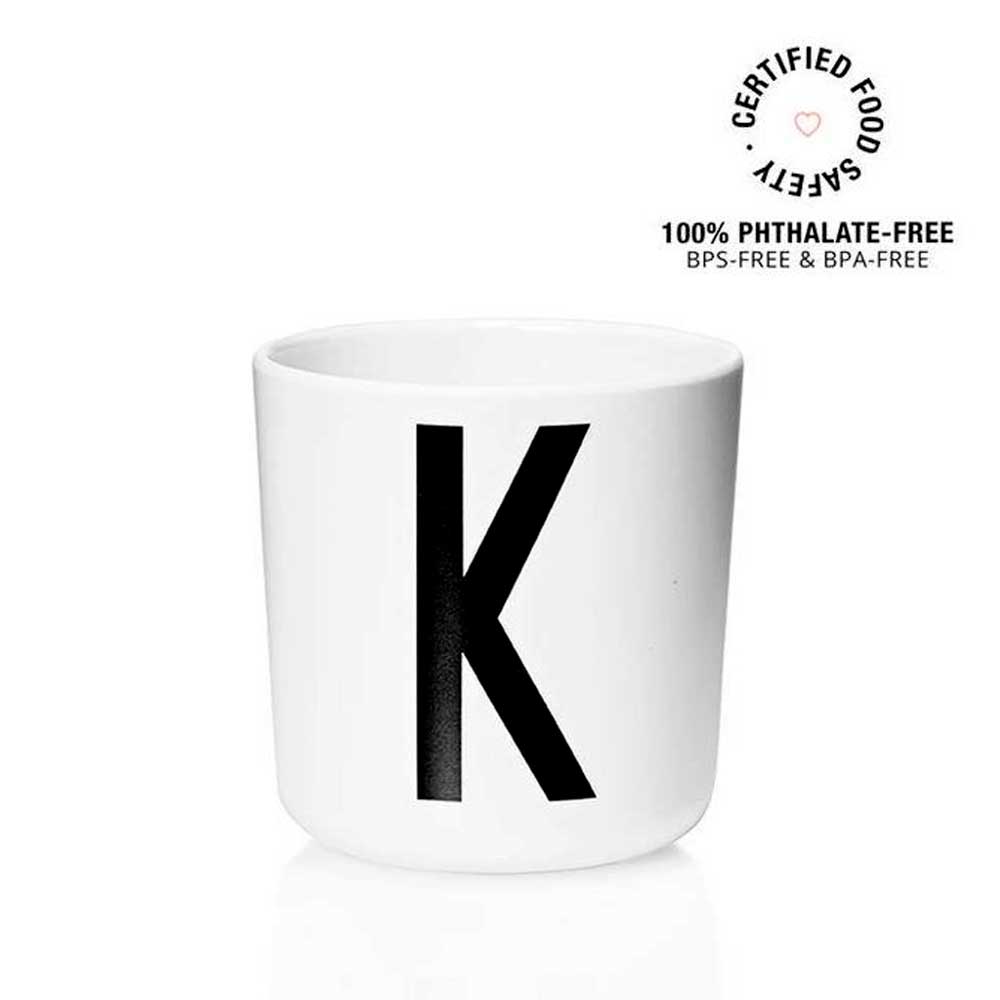 DESIGN LETTERS Melamine Cup - Durable, BPA-Free Plastic Cup for Coffee, Tea & Beverages - Perfect for Home, Office, Camping & Outdoor Use