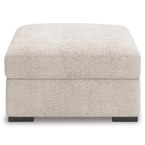Soft and Cozy Arctic Plush Ottoman for Living Room - Perfect for Footrest, Extra Seating, and Home Decor - Cuddle Plush PC5910608