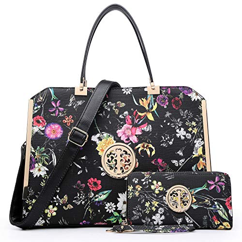 01 Black Flower