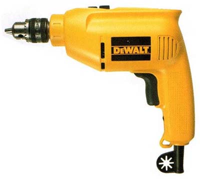 DEWALT DW203 450W 50Hz Heavy Duty Electric Drill 220V - Perfect for Woodworking, Metal Drilling, and DIY Home Improvement Projects