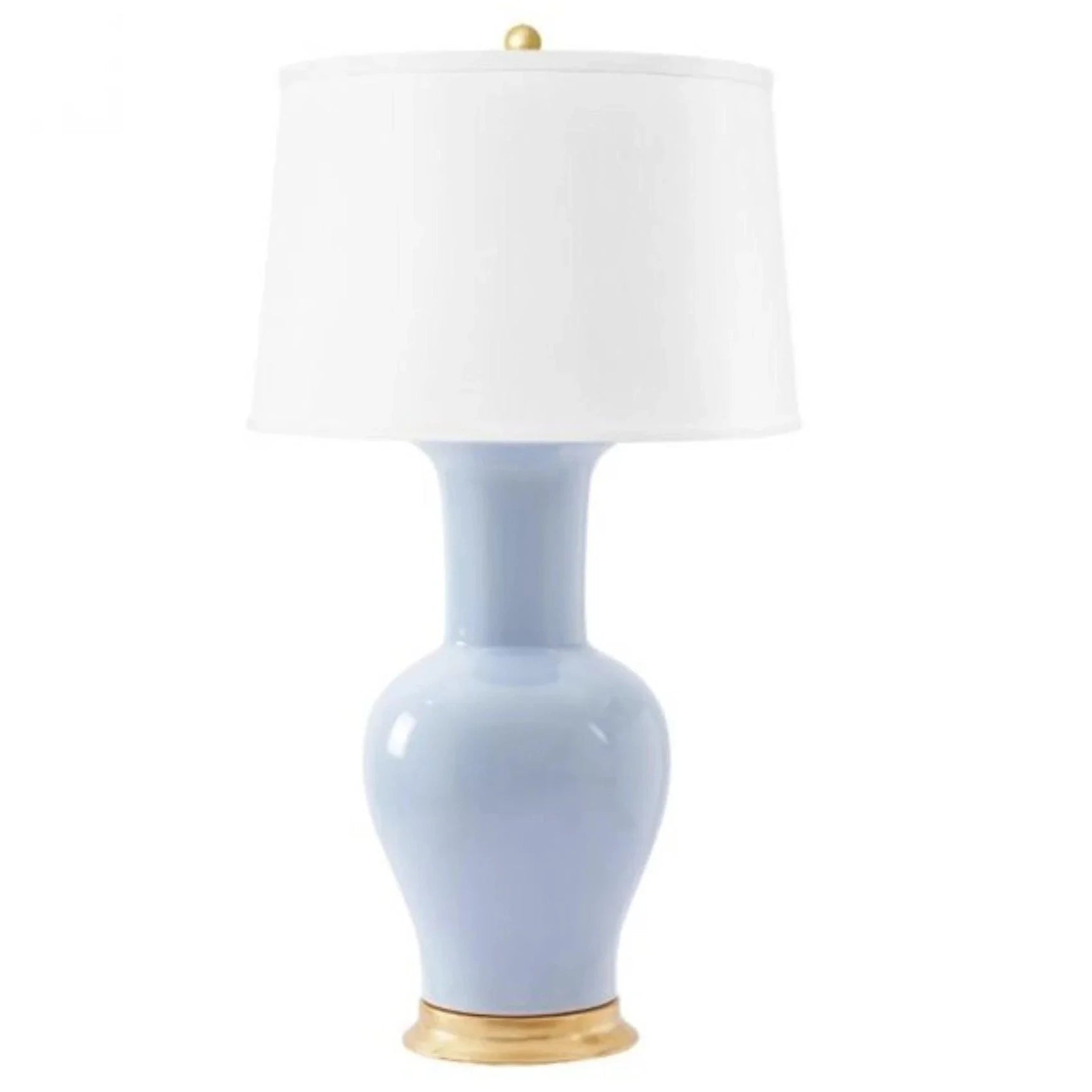 Handmade Acacia Wood Porcelain Lamp Base - Elegant Home Decor for Living Room, Bedroom & Office Lighting