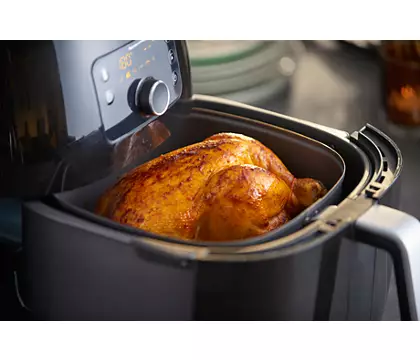 Philips Premium XXL Air Fryer 2200W - Large Capacity Digital Air Fryer for Healthy Cooking, Perfect for Family Meals, Snacks & Fast Food