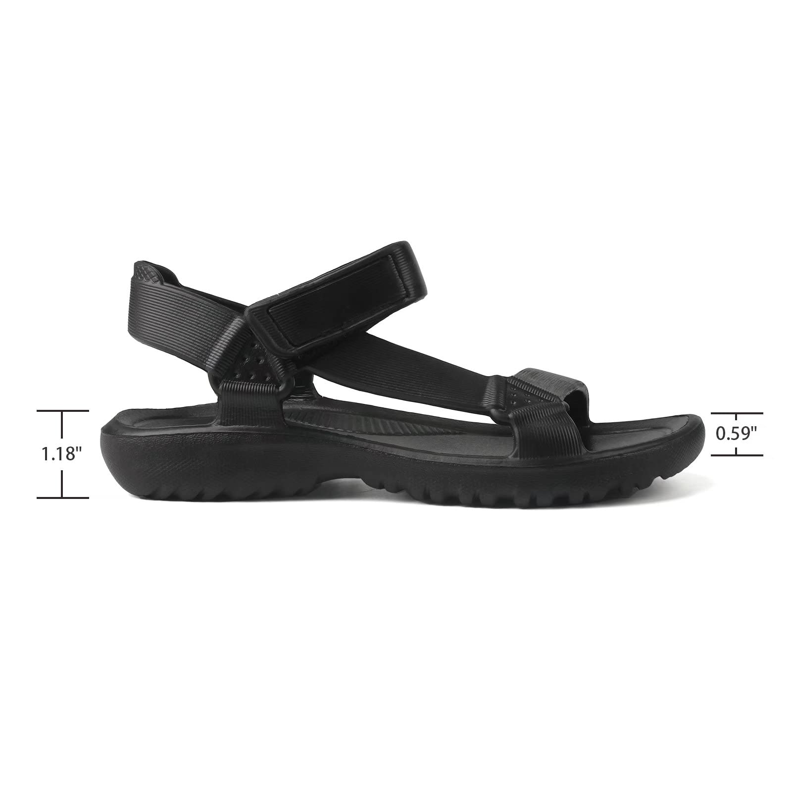 Women's Comfortable Dressy Summer Sandals - Elastic Ankle Strap Casual Beach Flip Flops | MUSSHOE Flat Sandals for Walking, Travel & Outdoor Activities