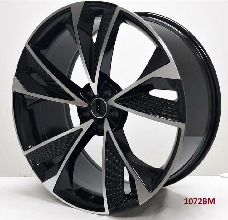 19'' Alloy Wheels for AUDI A8 & A8L (2005-Present) 5x112 Bolt Pattern 19x8.5 - Premium Replacement Rims for Luxury Sedan Performance & Style
