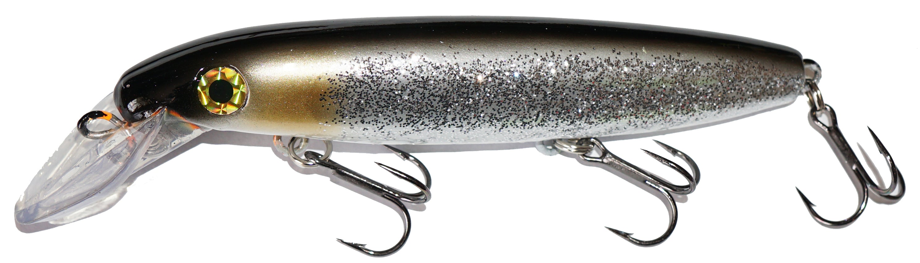 Bucher Custom DepthRaider Crankbait Fishing Lure - Straight Design for Bass, Walleye & Pike - Perfect for Freshwater & Saltwater Angling
