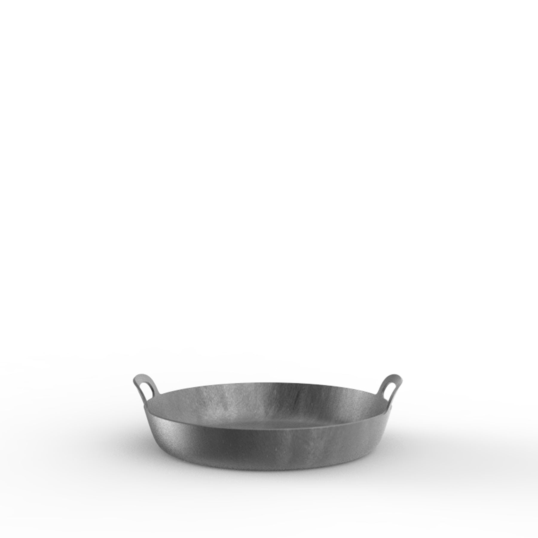 10.5 Inch Traditional Spanish Paella Pan - Carbon Steel, Non-Stick & Rust-Proof - Perfect for Paella, Seafood, Rice Dishes & Outdoor Cooking