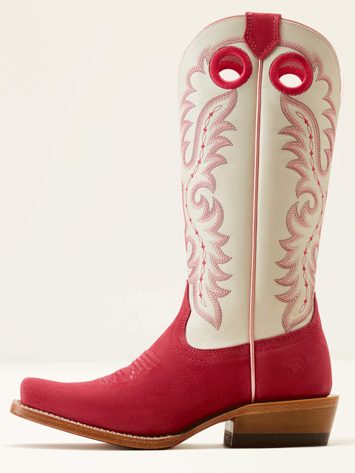 Ariat 10051040 Women's Futurity Boon Western Boot - Deep Azalea | Comfortable Cowgirl Boots for Riding, Country Fashion & Outdoor Events