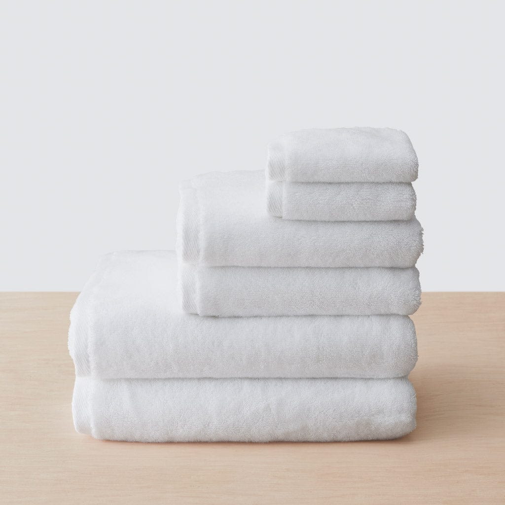 Premium Organic Cotton Plush Bath Towel Set - Ultra Soft & Absorbent for Spa, Bathroom & Beach Use