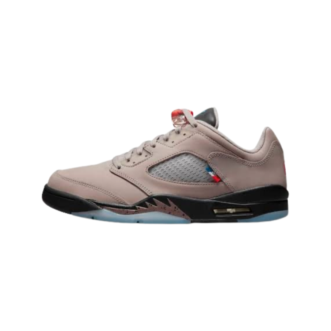 Air Jordan 5 PSG Low Sneakers - Game Royal Black Plum Eclipse Bright Crimson | Basketball Shoes for Men | Perfect for Streetwear & Sports Enthusiasts