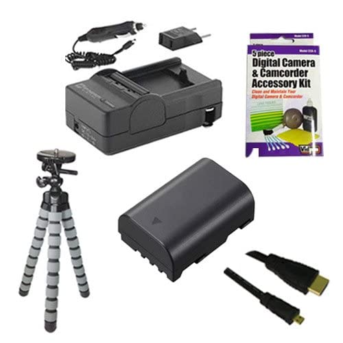 Panasonic Lumix GH4 Digital Camera Accessory Kit - Includes Battery, Charger, HDMI Cable, Cleaning Kit & Tripod - Perfect for Vlogging, Photography & Videography