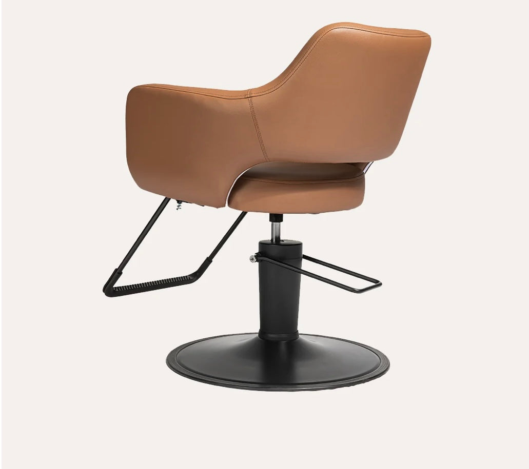 Stylish Salon Chair for Hairdressers & Barbers - Professional Beauty Salon Furniture for Hair Cutting, Styling & Makeup - Perfect for Home & Commercial Use