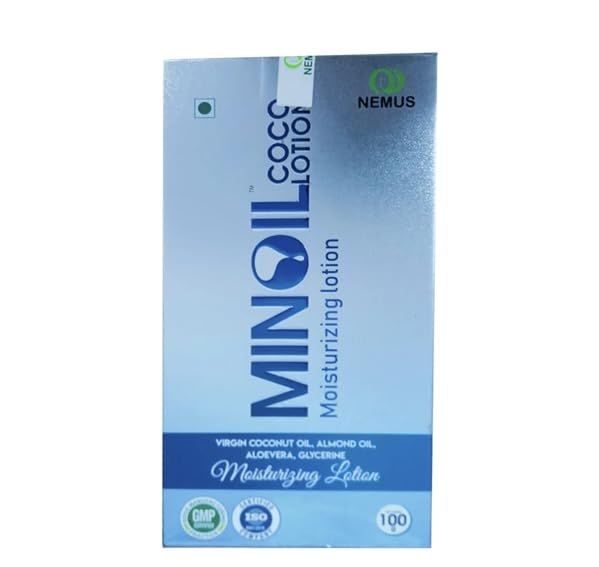 MINOIL COCO Moisturizing Lotion 100g - Hydrating Coconut Body Lotion for Dry Skin - Perfect for Daily Use, After Shower & Spa Treatments