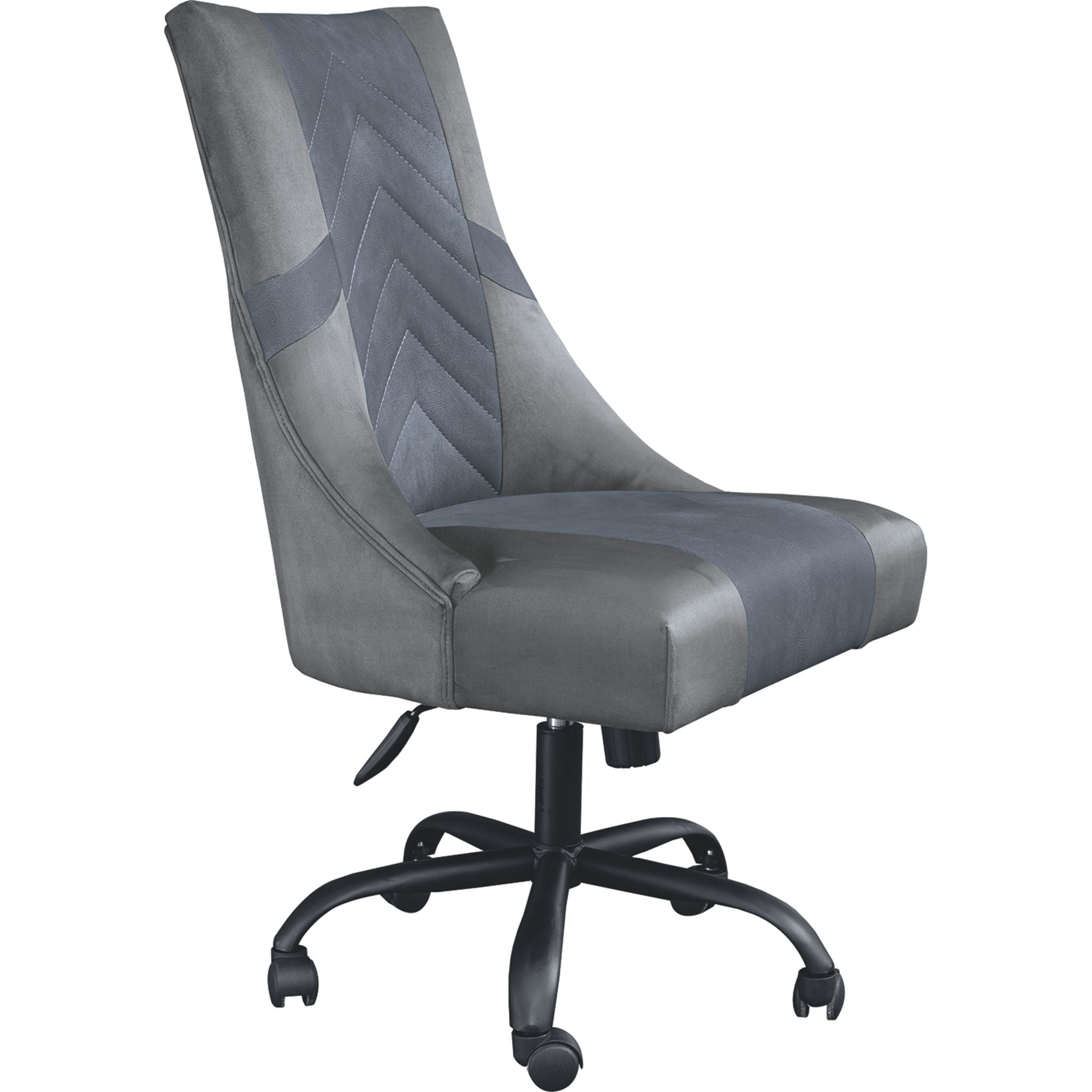 Barolli Swivel Gaming Chair with Lumbar Support - Ergonomic Grey PC Gaming Chair for Home Office, Streaming & Esports - Comfortable Computer Desk Chair for Gamers & Professionals
