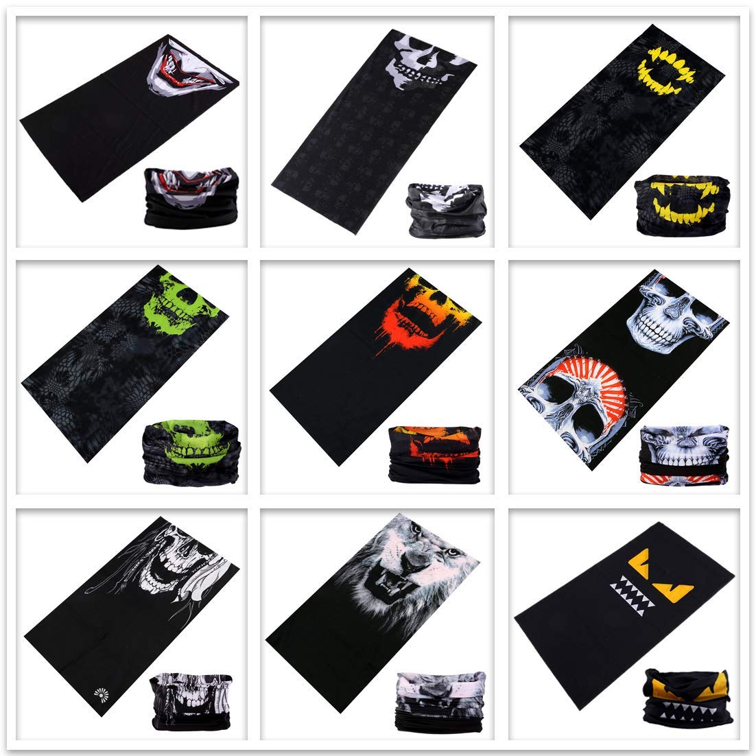 KINGREE 18PCS Magic Scarf Set - Stretchy Headbands & Headwraps for Women - Soft Elastic Hair Accessories for Running, Yoga, Workout & Outdoor Activities