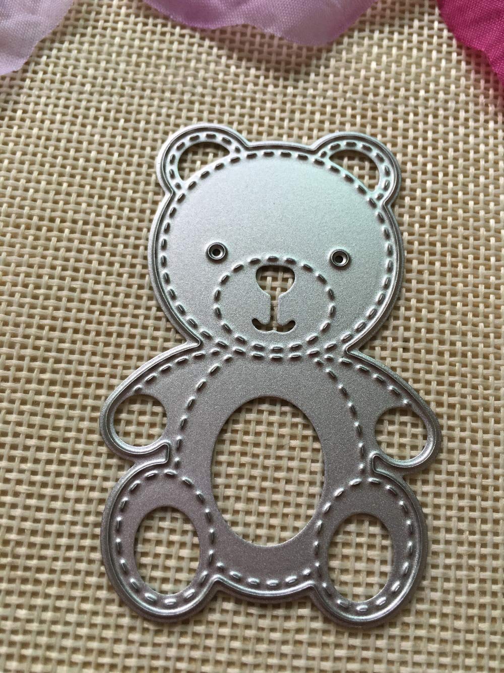 Lovely Bear Metal Cutting Dies for DIY Scrapbooking, Photo Albums & Card Making - Embossing Stencils & Decorative Craft Supplies for Paper Crafting Projects