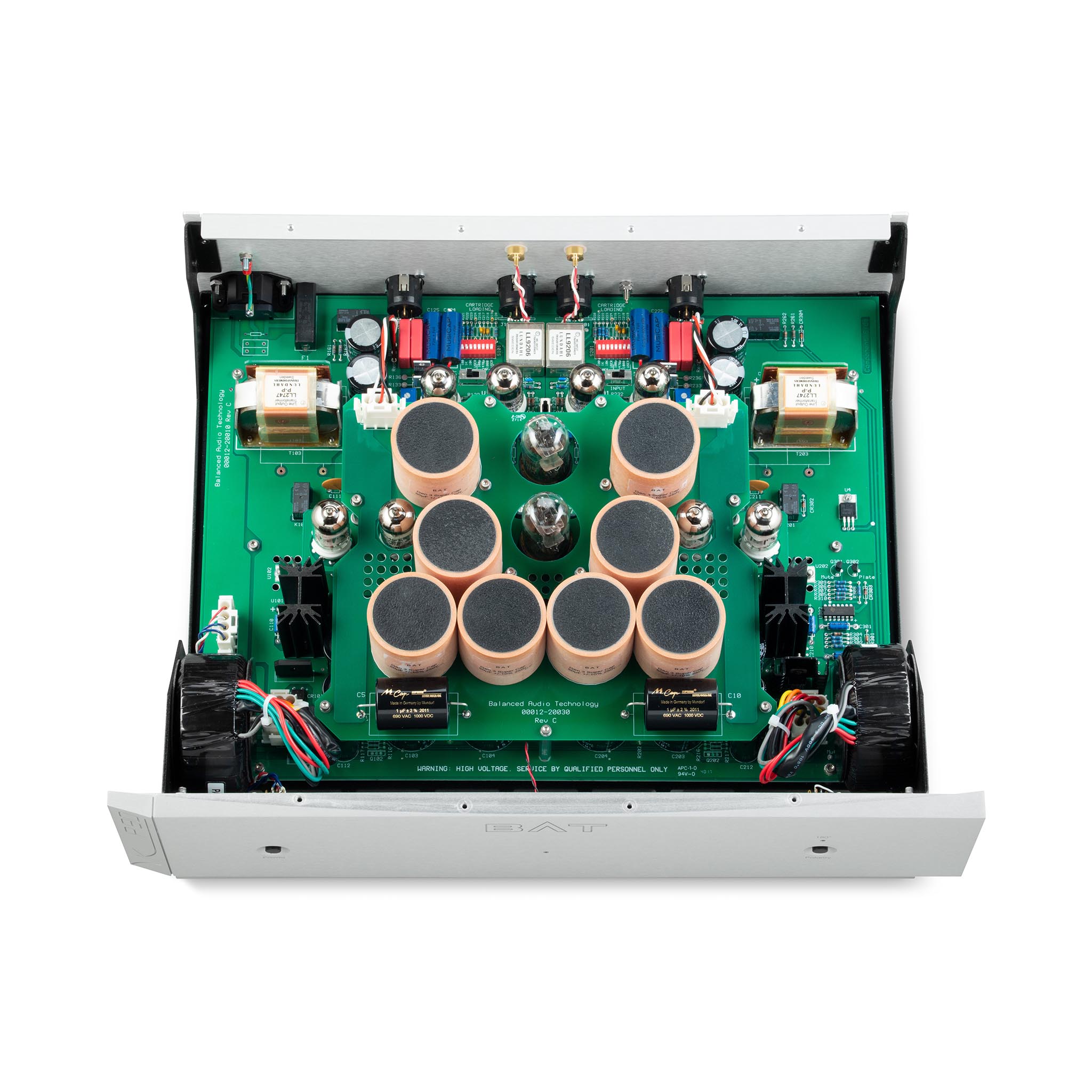 Balanced Audio Technology VK P90 High-End Phono Preamplifier - Audiophile Vinyl Record Player Preamp for Turntable Setup & Home Audio System