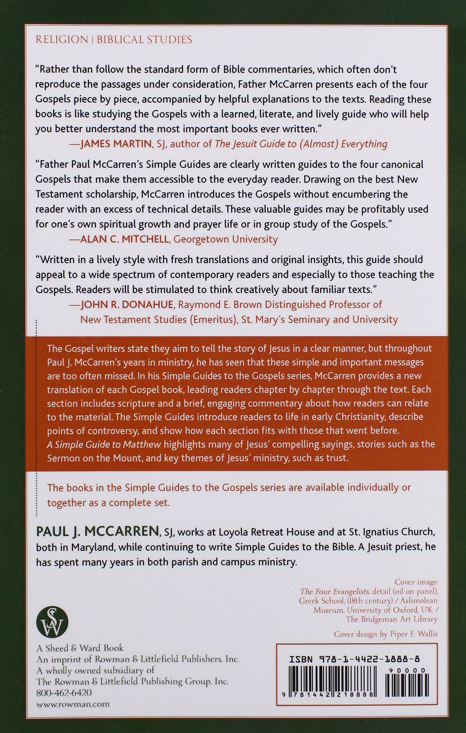 Simple Guides to the Gospels Set - Bible Study Books for Beginners, Christian Devotional Reading & Small Group Discussion | Perfect for Personal Faith Growth, Sunday School & Gift Giving