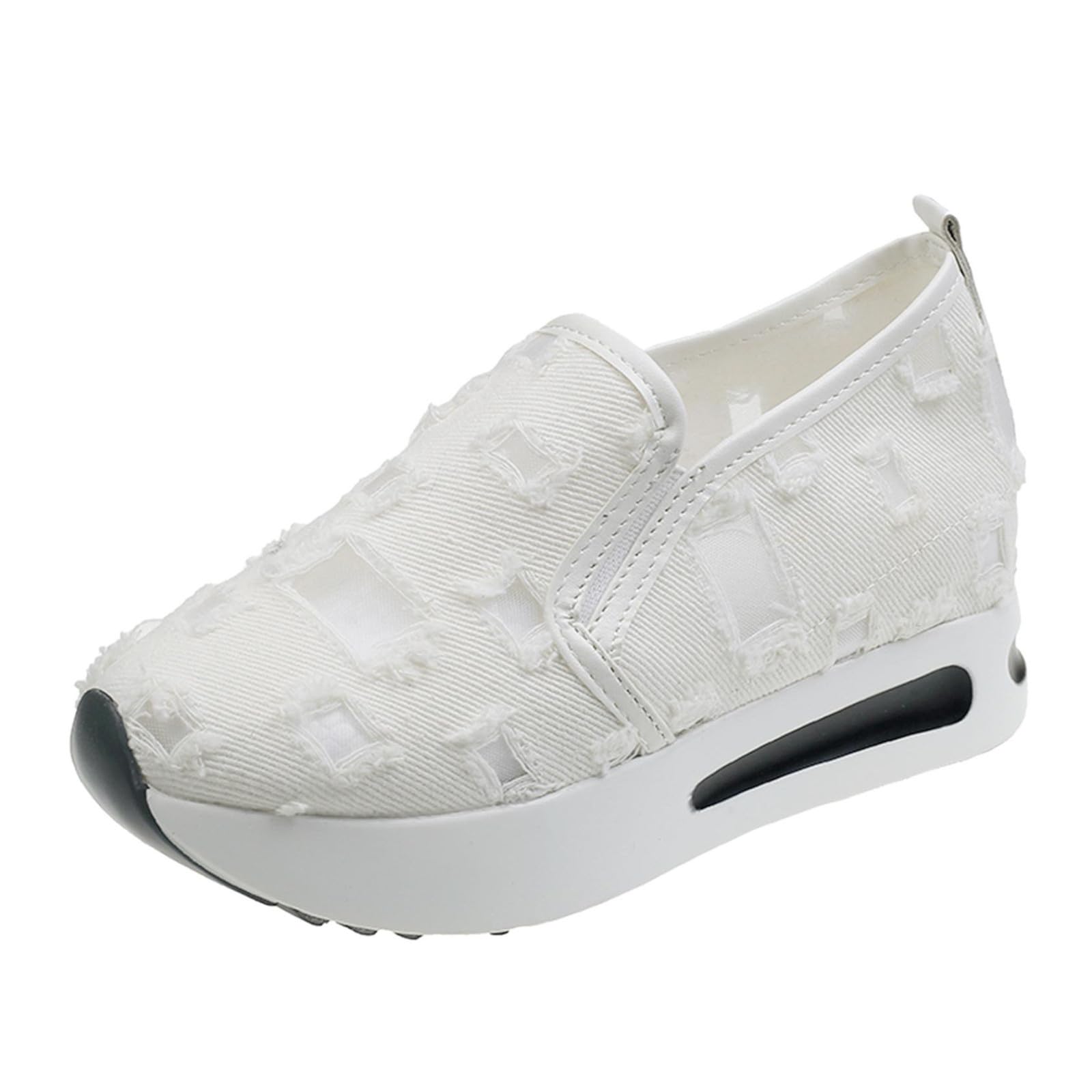 **Women's Fashion Sneakers - Platform Low Top Walking & Tennis Shoes for Women - Perfect for Casual Wear, Gym, and Outdoor Activities**