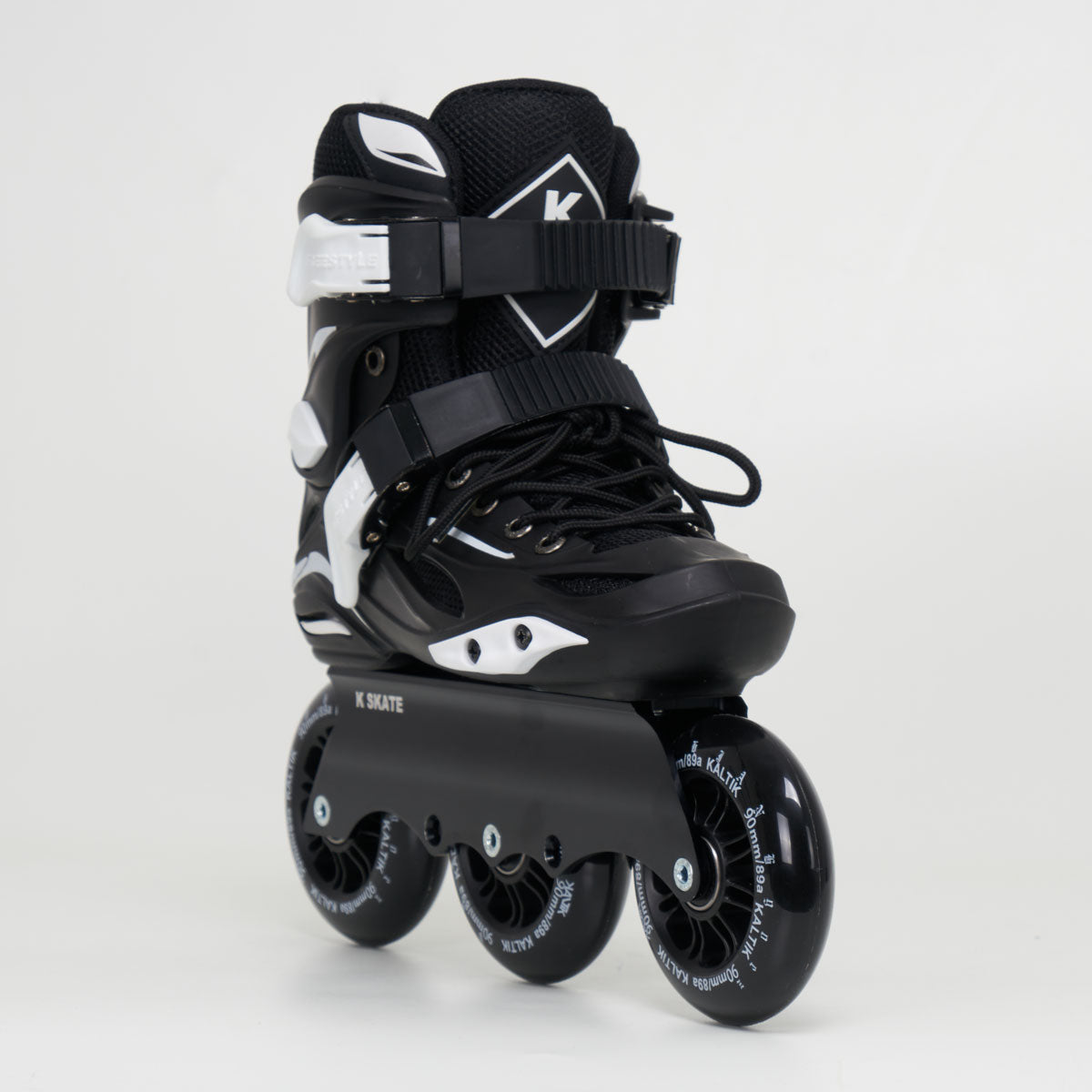 Kaltik K Skate Junior Freestyle Skates - 3X90mm Wheels for Kids & Teens | Perfect for Street Skating, Park Tricks & Freestyle Rollerblading