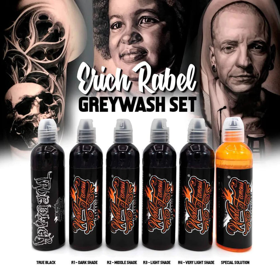 Erich Rabel Greywash Set - Premium Watercolor Painting Kit for Artists | Perfect for Landscape, Portrait & Still Life Artwork