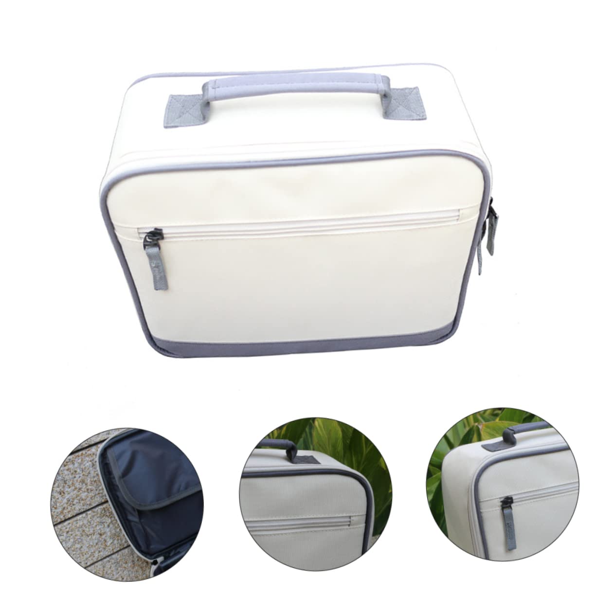 Hemobllo 2-Pack Projector Storage Pouch - Portable Organizer for Chargers & Accessories - Perfect for Travel & Office Use