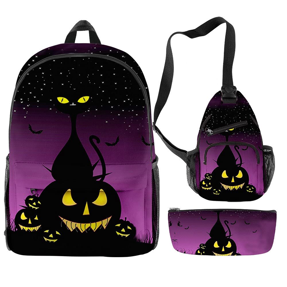 Backwoods Backpack - Durable Halloween Laptop Backpack for School, Travel & Work - Water-Resistant Book Bag for Men & Women - Perfect for College, Hiking & Daily Commute