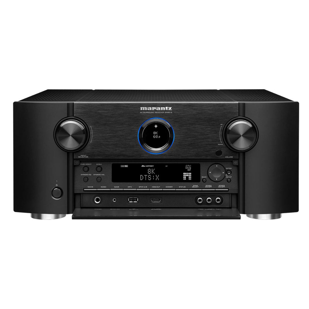 Marantz SR8015 11.2 Channel 8K AV Surround Receiver - Premium Home Theater System for Dolby Atmos, IMAX Enhanced & 8K/60Hz Video | Perfect for Movie Nights & Gaming Setup