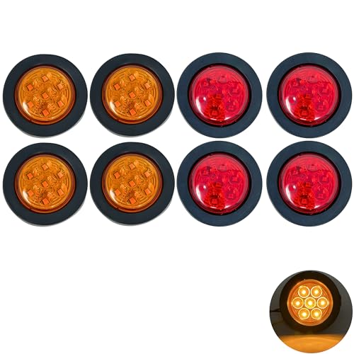 4x Amber + 4x Red