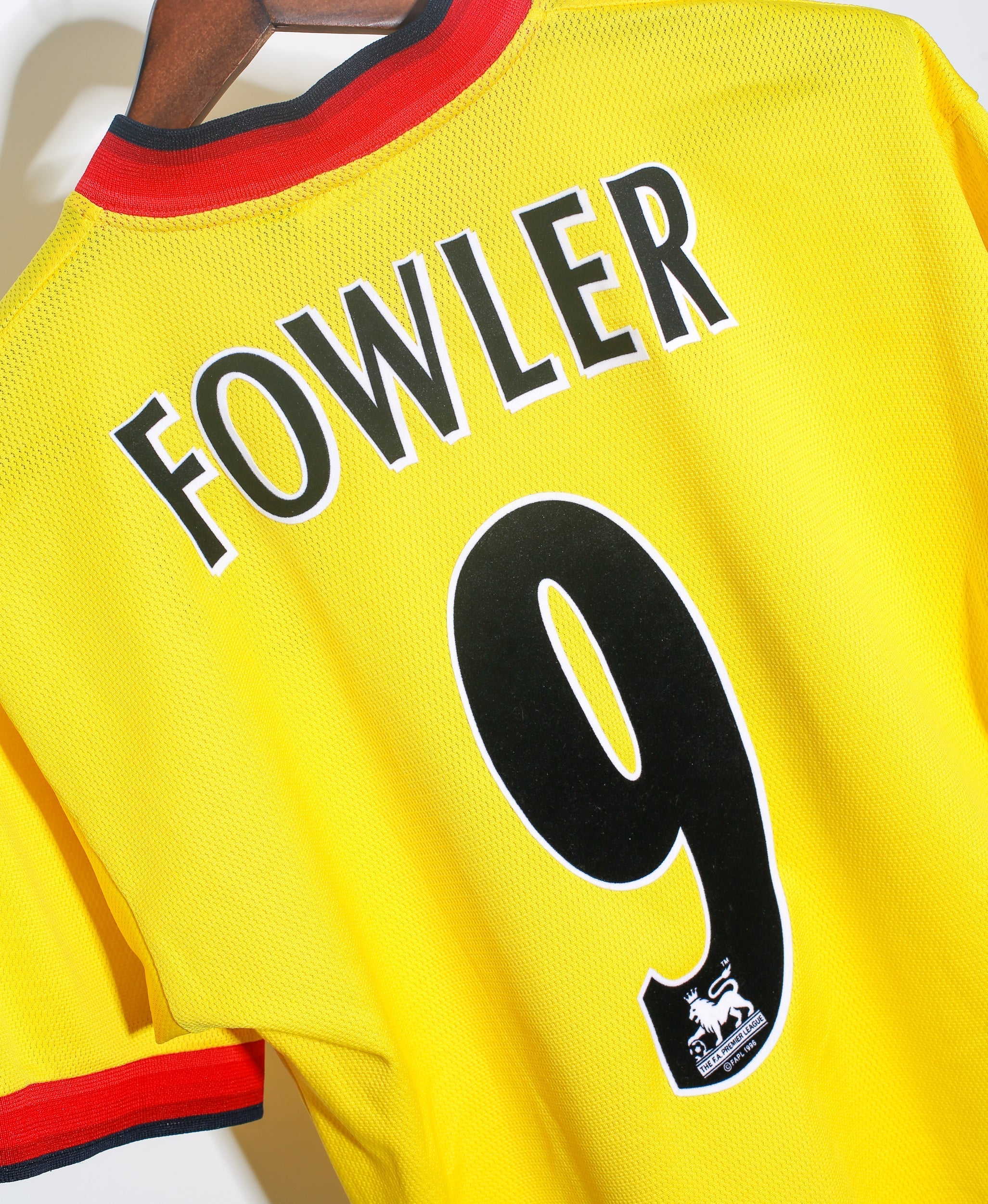 Liverpool FC 1997-1998 Away Jersey #9 Robbie Fowler (Medium) - Vintage Football Shirt for Collectors & Match Days