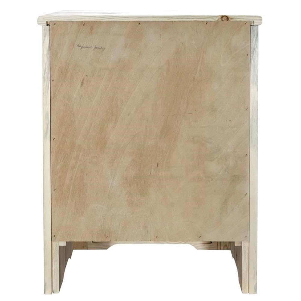 Montana Woodworks Homestead Collection Accent Cabinet - Left Hinged Unfinished Wood Cabinet for Living Room, Bedroom & Entryway Storage