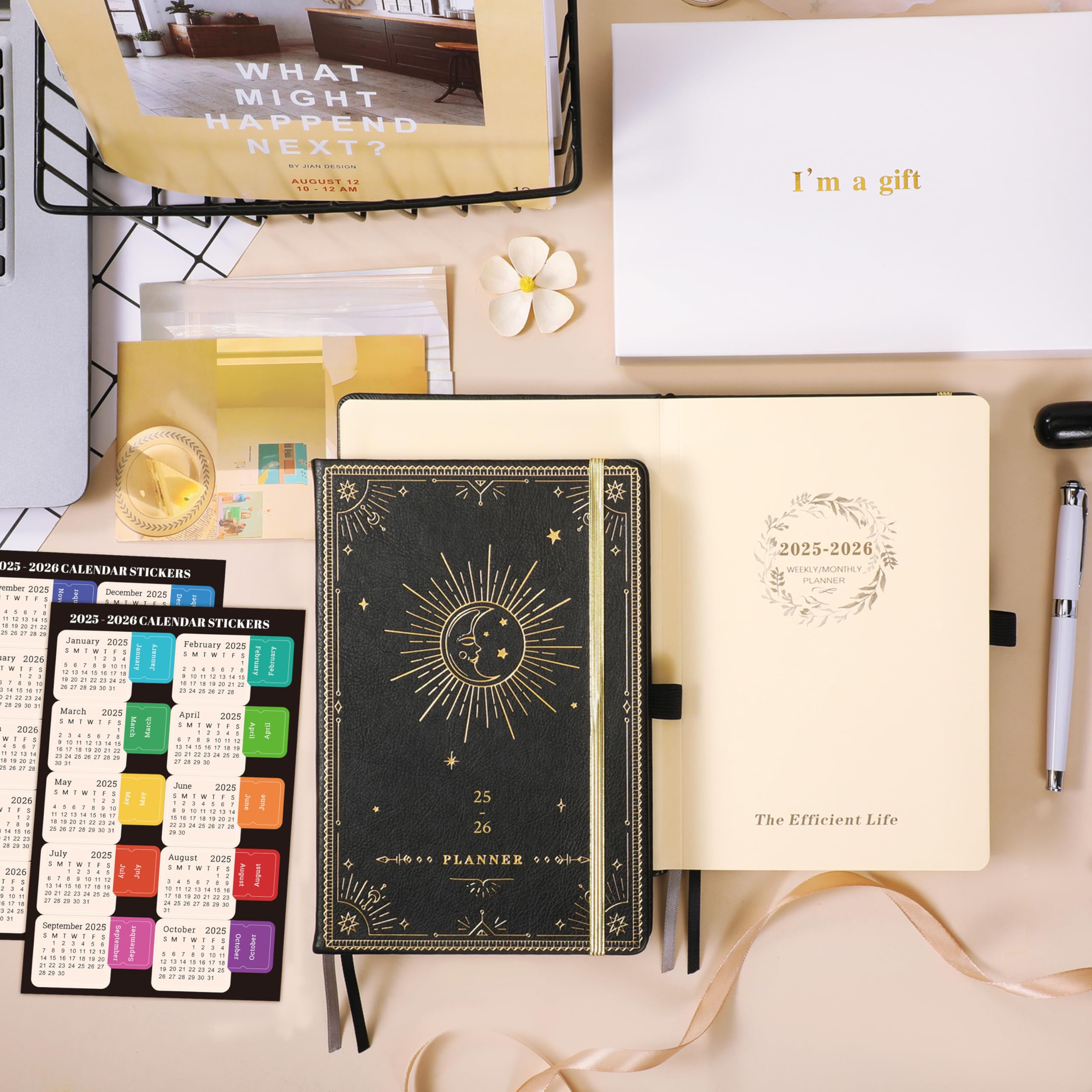 2025-2026 Academic Planner - July 2025 to June 2026 Weekly & Monthly Organizer, 5.75
