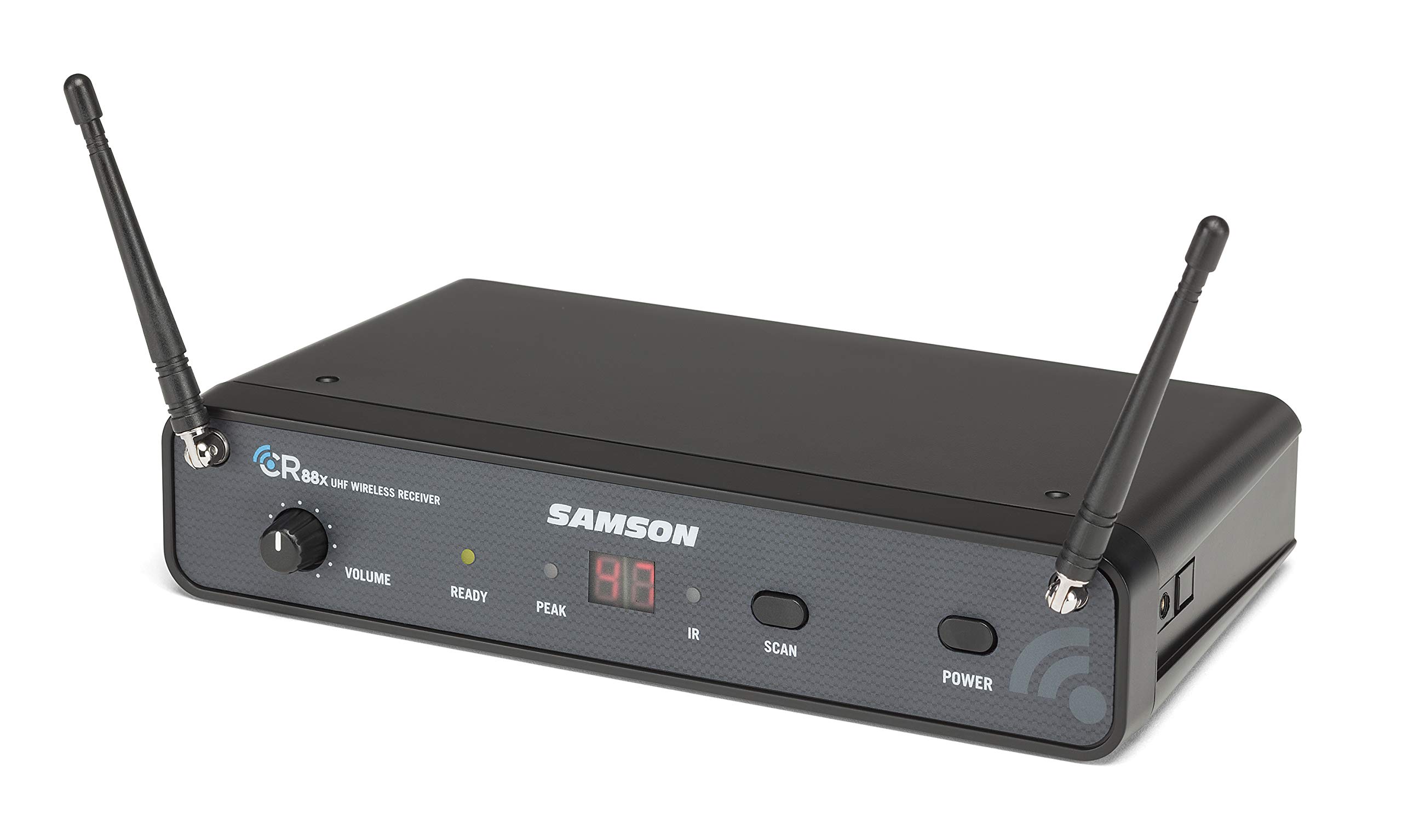 Samson Concert 88x 100-Channel Wireless Headset Microphone Bundle with Rockville RHB70 Bluetooth Home Theater Speaker System | Karaoke, Live Performances & Home Entertainment