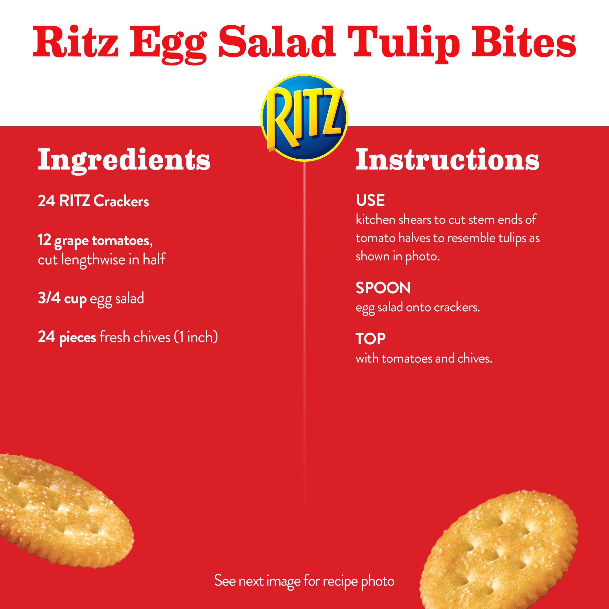 RITZ Original Crackers - Delicious Snacks for Kids & Adults - Perfect for Lunch Boxes, Parties & On-the-Go - 10.3 oz Pack