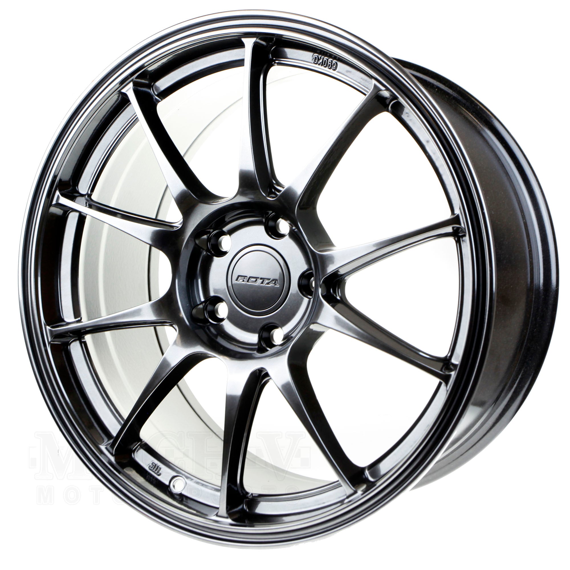Rota Titan 18x8.5 +44 5x114 Alloy Wheels - Lightweight Performance Rims for Cars, Trucks & SUVs - Perfect for Racing, Off-Road & Street Driving