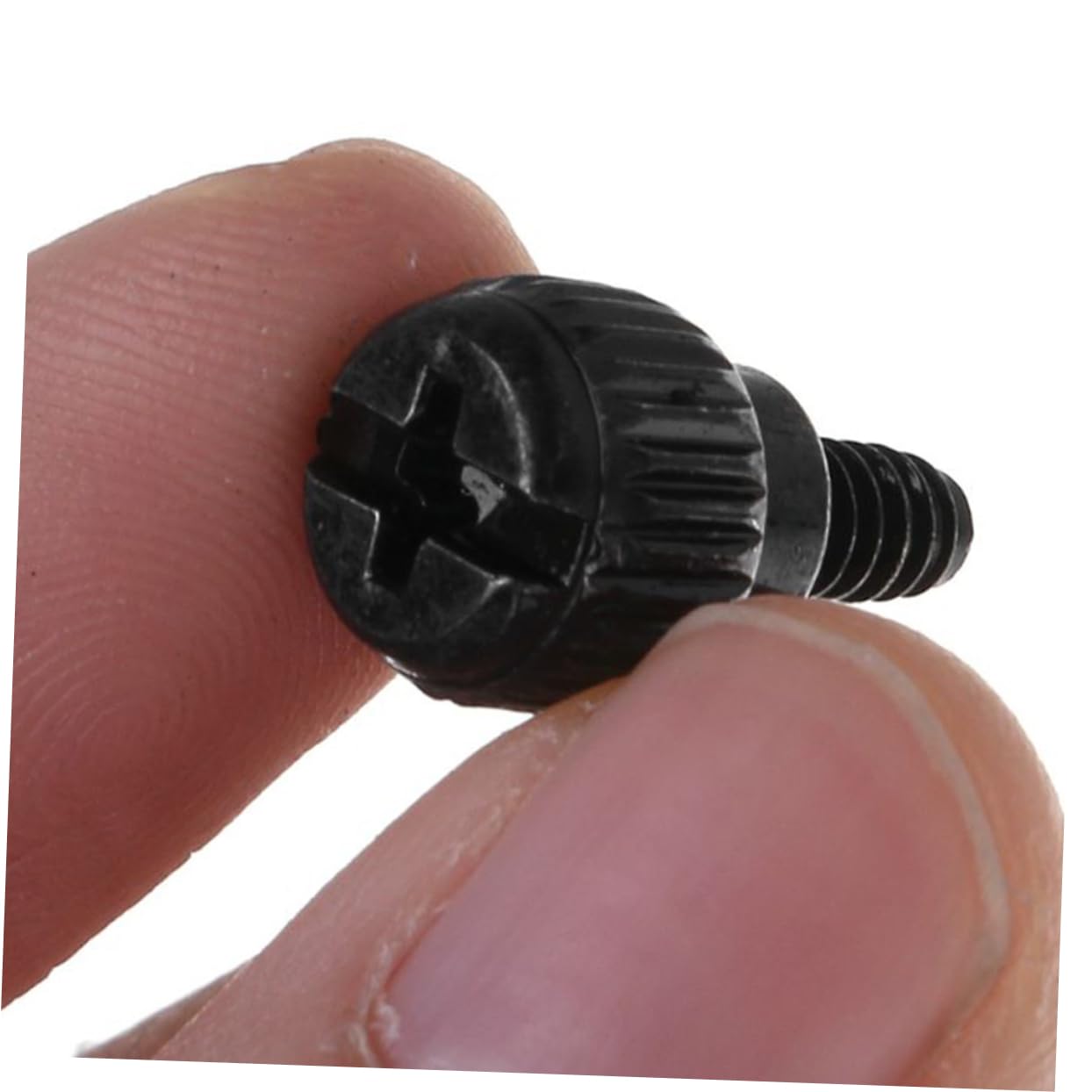 OSALADI 100pcs Black Oxide Computer Case Screws - Chassis Fixing Screws for PC Build, Repair & Maintenance | Durable Computer Accessories for DIY, Upgrades & Hardware Installation