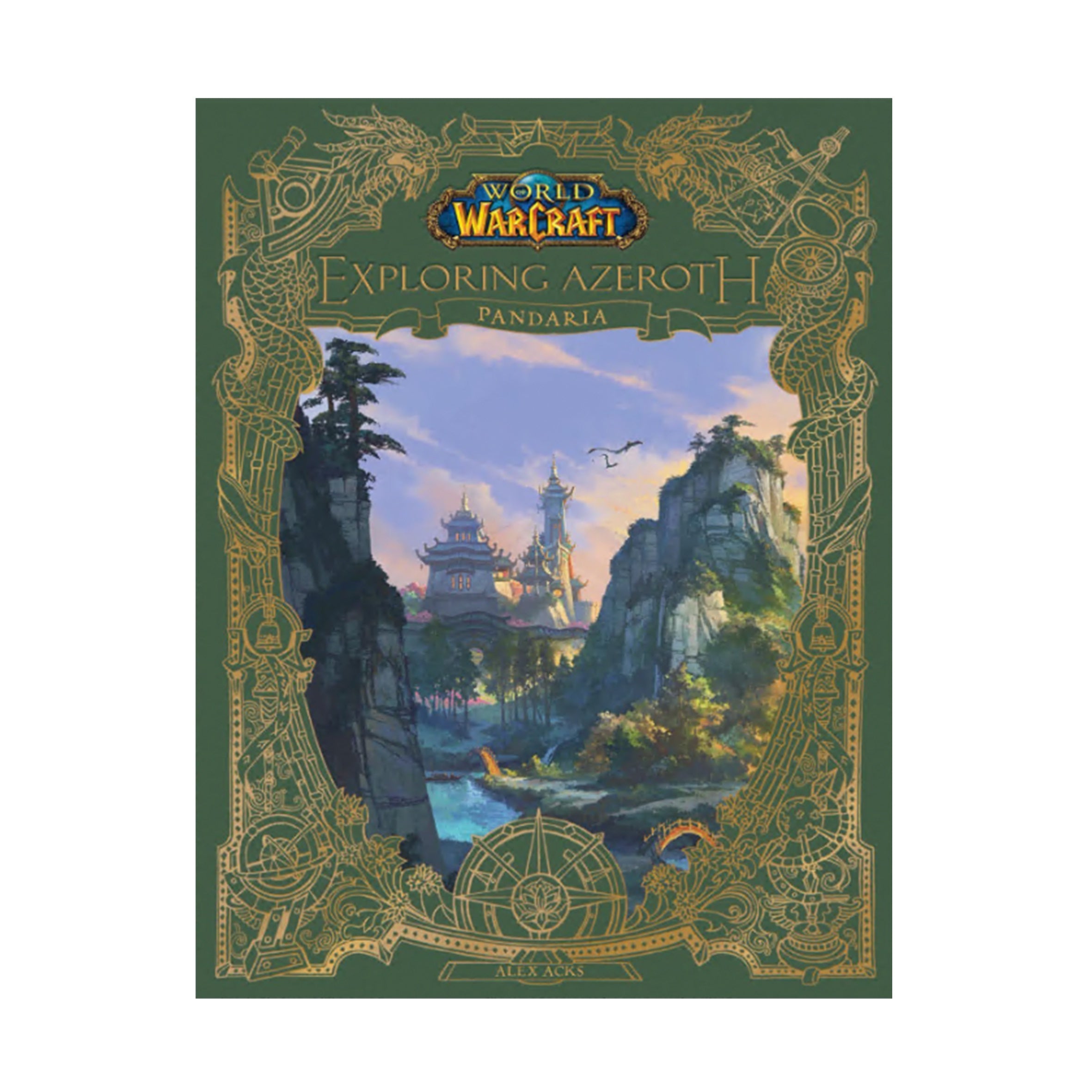 World of Warcraft: Exploring Azeroth - Pandaria Hardcover Art Book | Official Blizzard Collectible Edition | Perfect for WoW Fans & Fantasy Art Lovers - Great for Display, Gifts & Gaming Room Decor