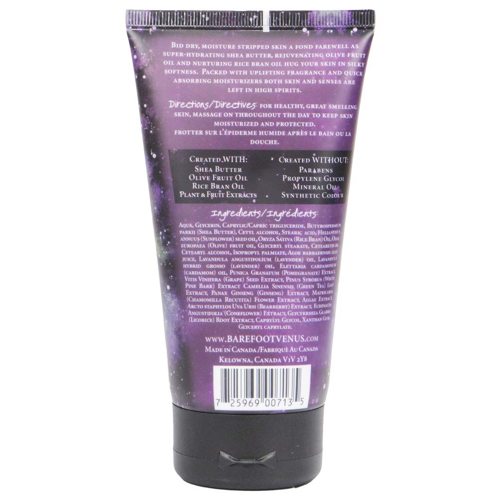 Organic Shea Butter Body Lotion 150ml - Lavender Smoke Scent | Deep Moisturizing & Nourishing for Dry Skin | Perfect for Daily Hydration & Relaxation After Shower