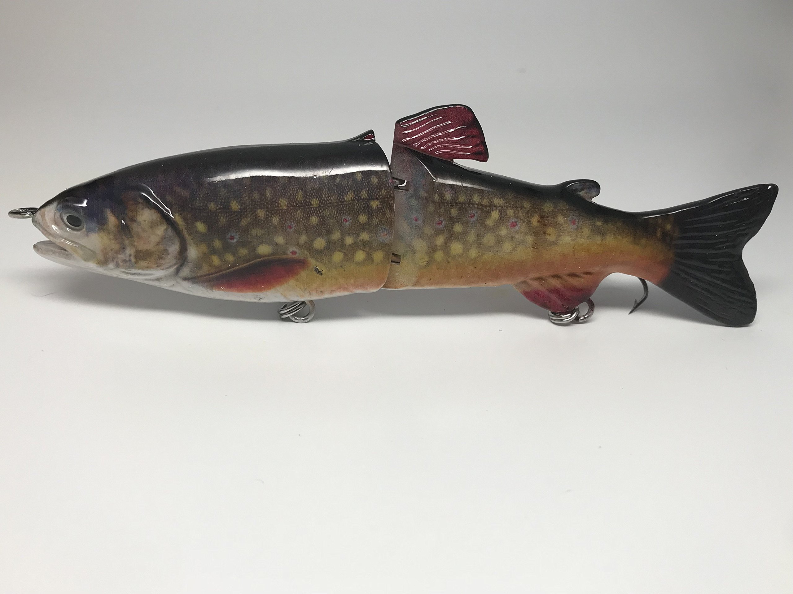Broken Back Trout Swimbait Glider - Realistic Fishing Lure for Bass, Trout & Walleye - Perfect for Freshwater & Saltwater Fishing