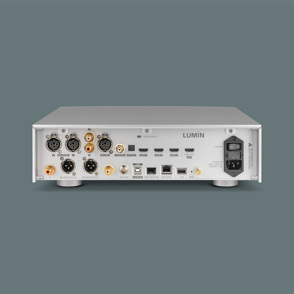 Lumin P1 High-End Network Audio Streamer, DAC & Preamplifier for Audiophiles - Perfect for Home Theater & Hi-Fi Music Systems