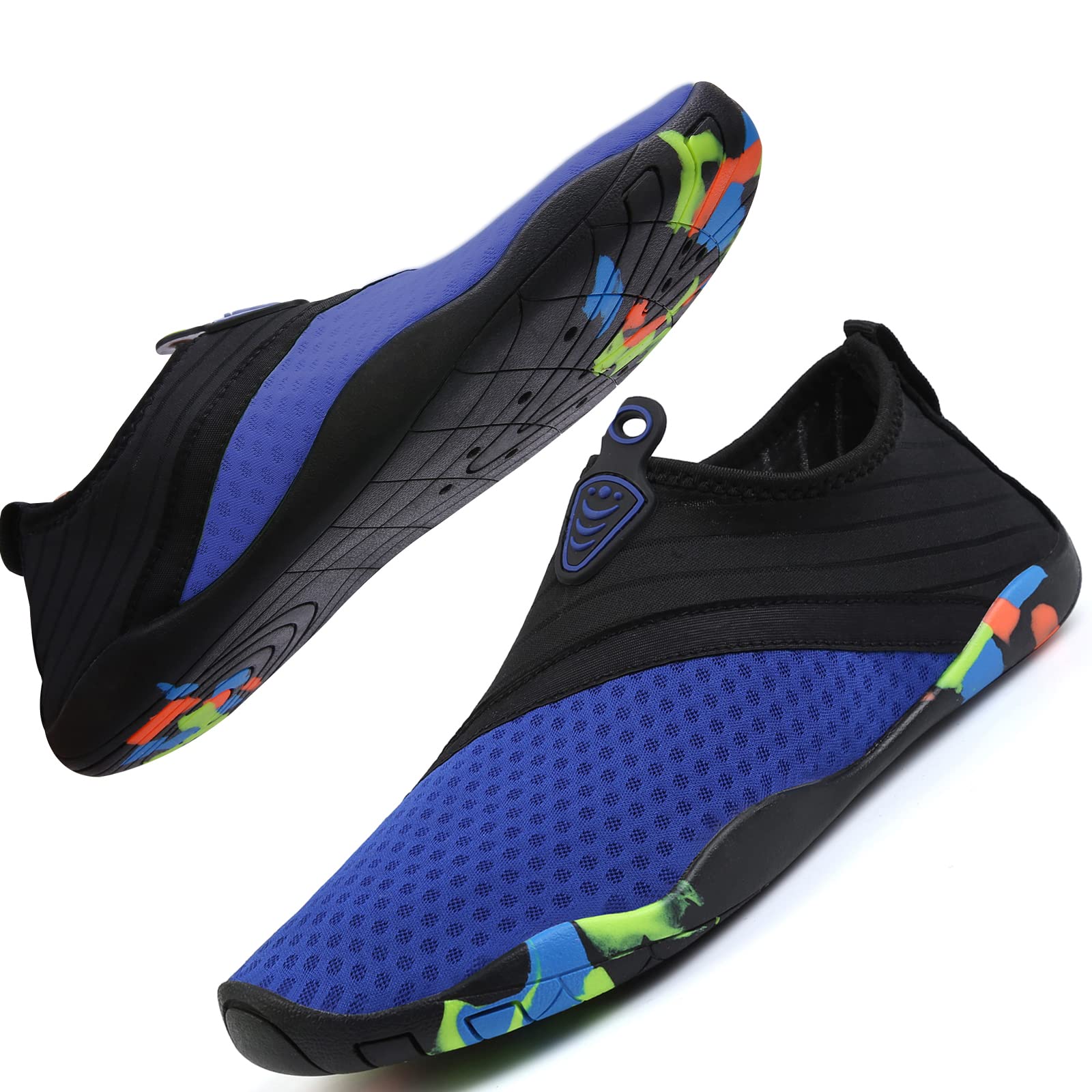 Lightweight Water Shoes for Men & Women - Quick-Dry Aqua Socks for Swimming, Surfing, Diving & Yoga - Barefoot Pool Shoes for Beach, Gym & Water Sports