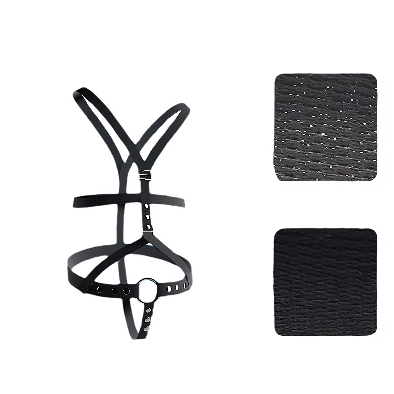 Adjustable Chastity Belt for Men - Stretchable Bondage Toy with Y-Shape Straps, BDSM Cage Accessories for Adult Play - Perfect for Roleplay, Fetish & BDSM Scenes